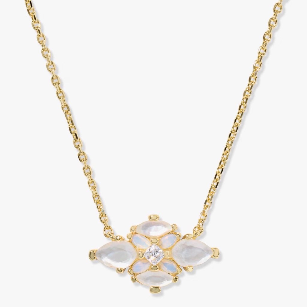 Nwt Kendra Scott Abbe Necklace